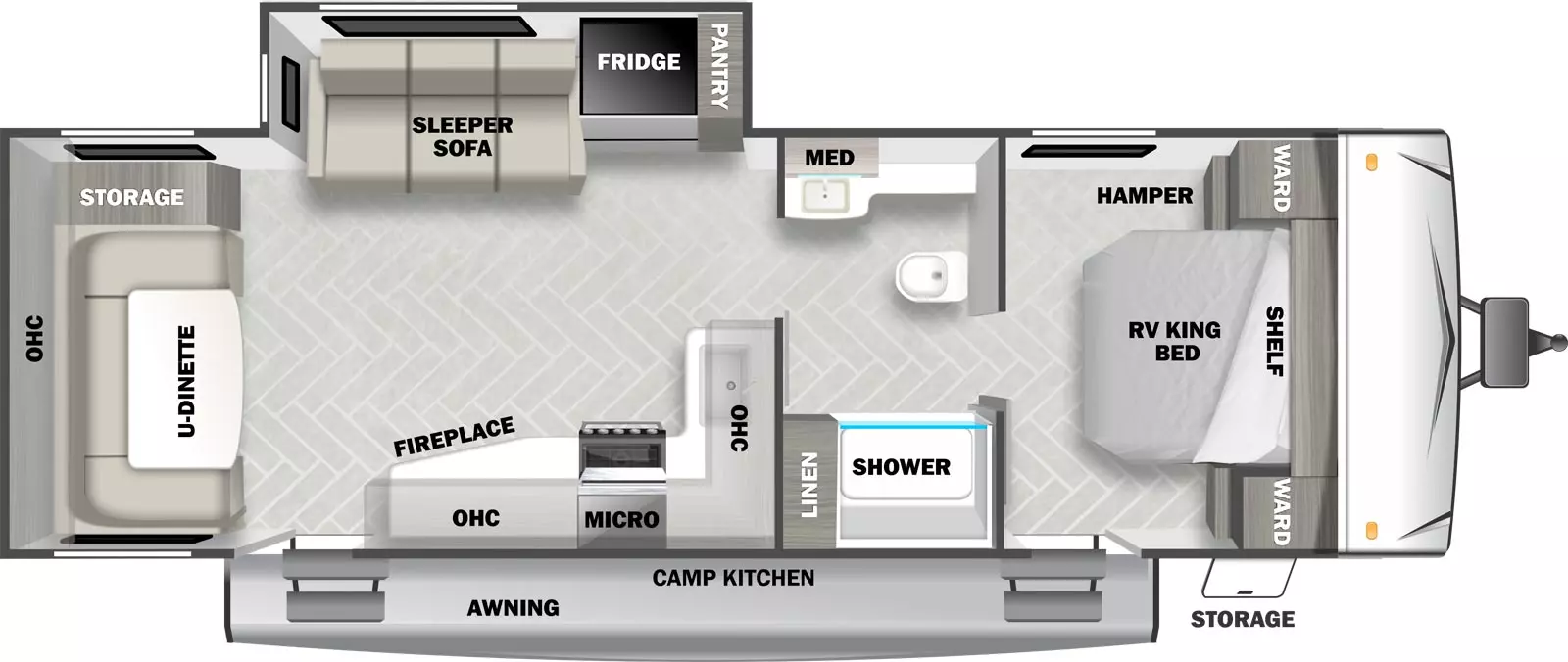 Evo Southwest T2560 Floorplan