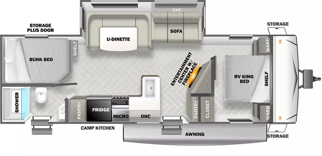 Evo Southwest T2650 Floorplan